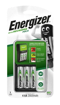 Ładowarka akumulatorków Ni-MH Energizer Maxi + 4 x R6/AA 2000 mAh