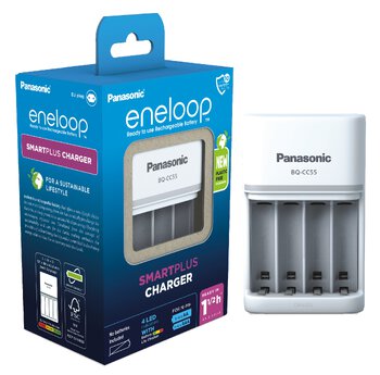 Rechargeable ni-MH battery charger Panasonic Eneloop BQ-CC55 EKO