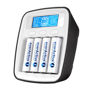 Ni-MH rechargeable battery charger professional everActive NC-1000M