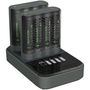 Battery charger Ni-MH R03/R6 GP ReCyko Pro P461 2pcs + docking station D861 + 8 x AA/R6 GP ReCyko Pro 2000mAh