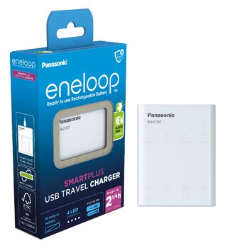 Ładowarka akumulatorków - power bank - Ni-MH Panasonic Eneloop BQ-CC87 EKO