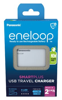 Battery charger - power bank - Ni-MH Panasonic Eneloop BQ-CC87 ECO