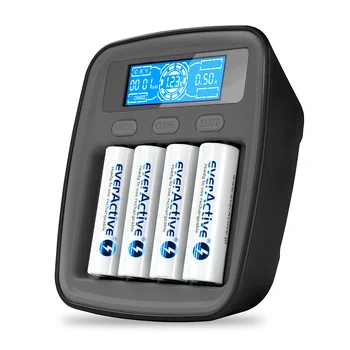 everActive professional USB-C Ni-MH battery charger NC-1000M v2