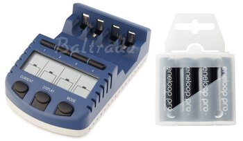 ładowarka BC-1000 (następca BC-900) + 4 x R6/AA Eneloop 2550mAh BK-3HCCE/4T (box)