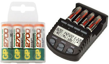 ładowarka BC-700 + 4 x R6/AA GP 2700 (box)