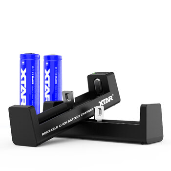 Charger for cylindrical batteries Li-ion 18650 Xtar MC1S