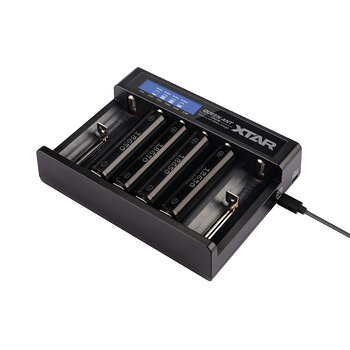Charger for cylindrical batteries Li-ion 18650 Xtar MC6