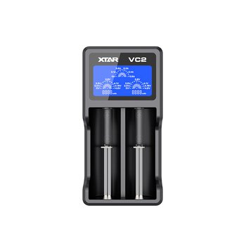 Charger for cylindrical batteries Li-ion 18650 Xtar VC2