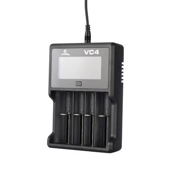Charger for cylindrical Li-ion and NiMH batteries Xtar VC4