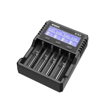 Battery charger for Li-ion 1.5V / 3.6 / 3.7V / Li-FePO4 / Ni-MH XTAR VX4 - set with power supply