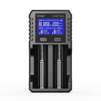 Charger for Li-ion batteries 1.5V / 3.6 / 3.7V / Li-FePO4 / Ni-MH XTAR VX2 Pro