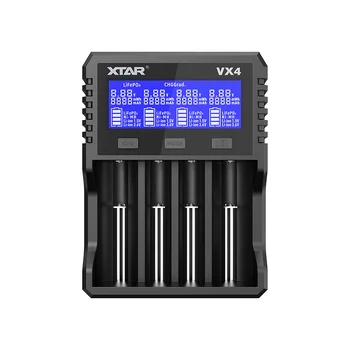 Battery charger for Li-ion 1.5V / 3.6 / 3.7V / Li-FePO4 / Ni-MH XTAR VX4 - set with power supply