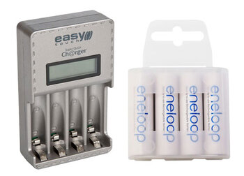Ładowarka Easy Touch ET-3206 + 4 x R6/AA Panasonioc Eneloop 2000mAh (box)