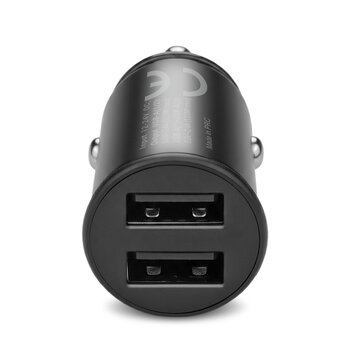 Car charger everActive CC-25 two USB sockets 12W Car charger everActive CC-25 two USB sockets 12W