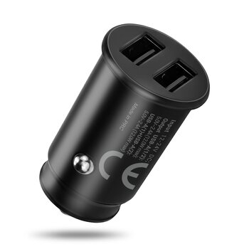 Car charger everActive CC-25C two USB sockets 12W + USB-C cable 1m Car charger everActive CC-25C two USB sockets 12W + USB-C cable 1m