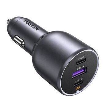 Ładowarka samochodowa Ugreen EC705 35025 USB 2x USB-C 130W Ładowarka samochodowa Ugreen EC705 35025 USB 2x USB-C 130W