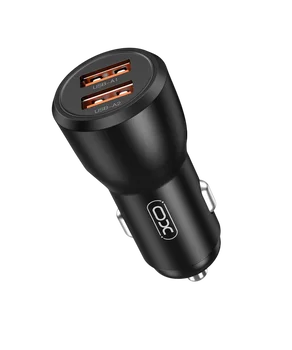 Ładowarka samochodowa XO CC55 z 2 gniazdami USB 30W