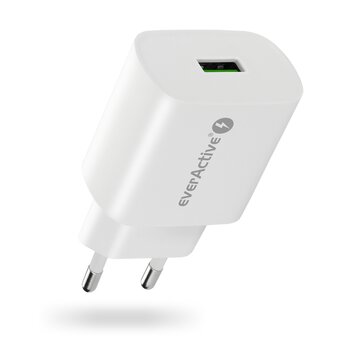 everActive SC-250Q wall charger with USB QC3.0 socket 18W