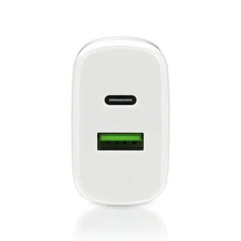 Ładowarka sieciowa everActive SC-370Q z gniazdem USB QC3.0 oraz USB-C PD PPS 25W
