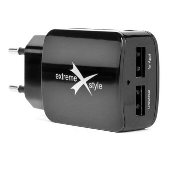 eXtreme Dual USB Charger 2100mA TC21U2