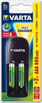 Ładowarka VARTA DAILY 57610 + 2x R03/AAA Varta Ready2Use 800mAh