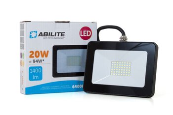 Lampa LED zewnętrzna 20W zimna 6400K Abilite
