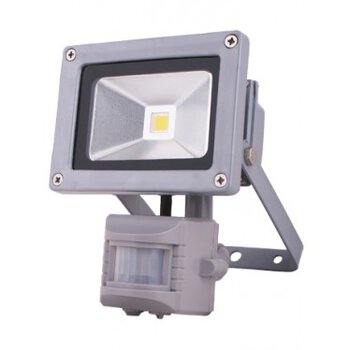Lampa LED zewnętrzna LIGHTECH 10W z sensorem ruchu