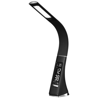 LED desk lamp 7W Platinet PDLU2B with timer and thermometer