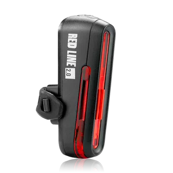 LED Bicycle Rear Light Mactronic Red Line 2.0