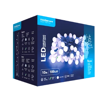 Christmas tree lights balls modee 10m COLD 100LED ML-C2010