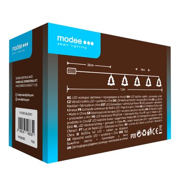 Christmas Tree Lights BAT modee 1.2m 10LED ML-C3011