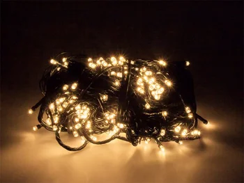 Lampki choinkowe LED 100szt 8m białe ciepłe