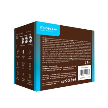 Lampki duszki BAT modee 1,65m WARM 10LED ML-H002 Lampki duszki BAT modee 1,65m WARM 10LED ML-H002