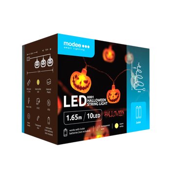 Lampki dynie BAT modee 1,65m WARM 10LED ML-H001 Lampki dynie BAT modee 1,65m WARM 10LED ML-H001