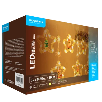 Mickey star lights. modee 3m WARM 110LED ML-C3005
