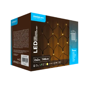 Mesh lights modee 2x2m WARM 144LED ML-C3003