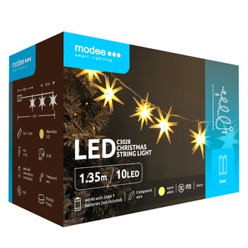 Stars BAT modee 1.35m WARM 10LED ML-C3028