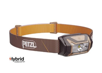 Headlamp, headlamp Petzl Tikka brown E061AB02