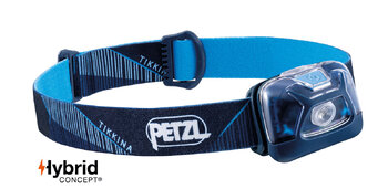 Latarka czołowa, czołówka Petzl Tikkina  E091DA02 niebieska