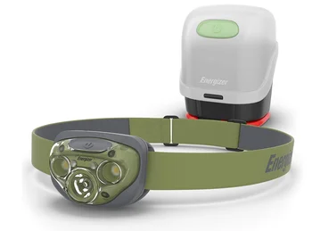 Energizer Vision Green Headlamp 2in1 260 Lumens CAMPING KIT