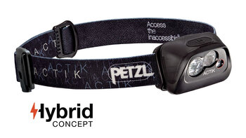 Headlamp Petzl Actik E99AAA Black