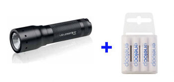 latarka diodowa Led Lenser P7 8407 + 4x R03/AAA Sanyo Eneloop