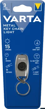 LED flashlight Varta METAL KEY CHAIN LIGHT 16603