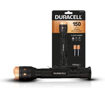 Duracell LED Hand Flashlight 150lm
