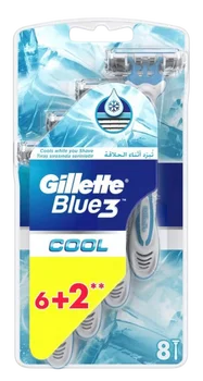 Gillette Blue 3 Cool Clippers 8pcs