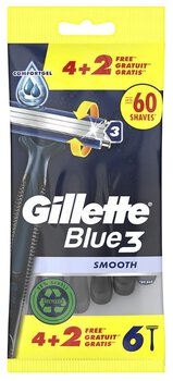 Maszynki Gillette Blue 3 Smooth 4 + 2szt