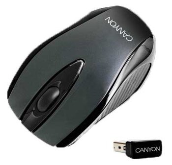 Mysz optyczna bezprzewodowa 2,4GHz CANYON NANO W7