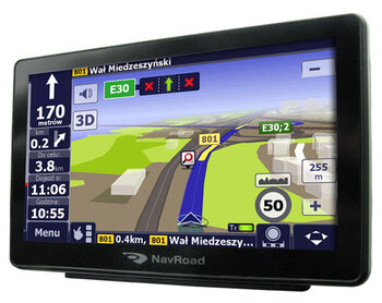 Nawigacja GPS 5" NavRoad AURO S + AutoMapa Polska