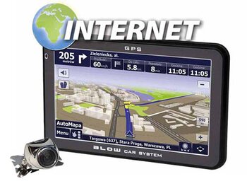 Nawigacja GPS BLOW 50YBT + kamera AutoMapa 6.5 POLSKA 5''
