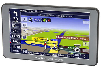 Nawigacja GPS BLOW 60YBT AutoMapa Polska 6,2''
